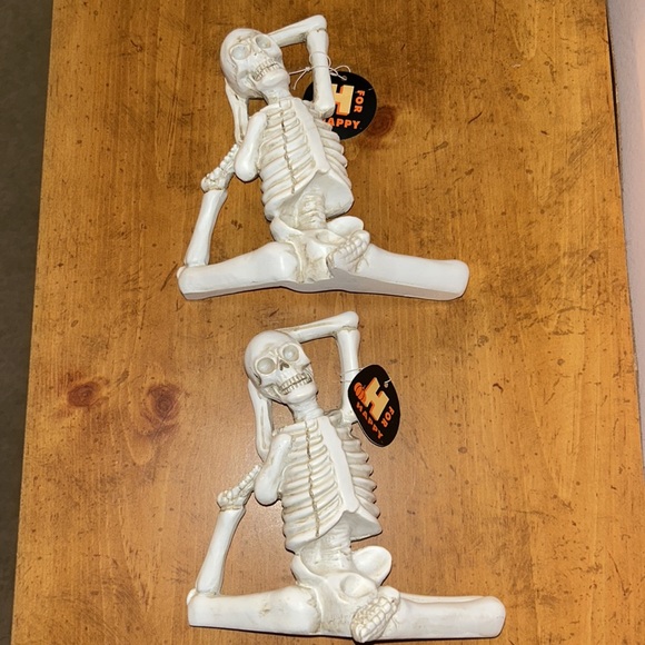 Skeleton yoga figurines - Picture 2 of 7